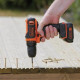 Дриль-шуруповерт акумуляторний BLACK+DECKER BDCDD12KB - зображення 6