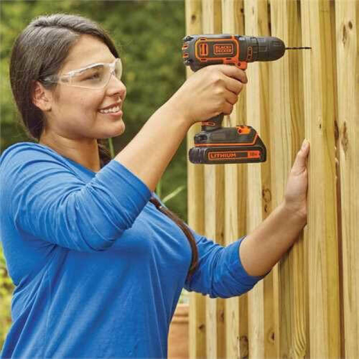Дриль-шуруповерт акумуляторний BLACK+DECKER BDCDD18N без АКБ - зображення 2