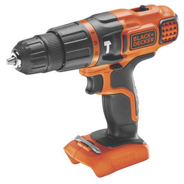 Дриль-шуруповерт ударний акумуляторний BLACK+DECKER BDCH188N без АКБ - зображення 2