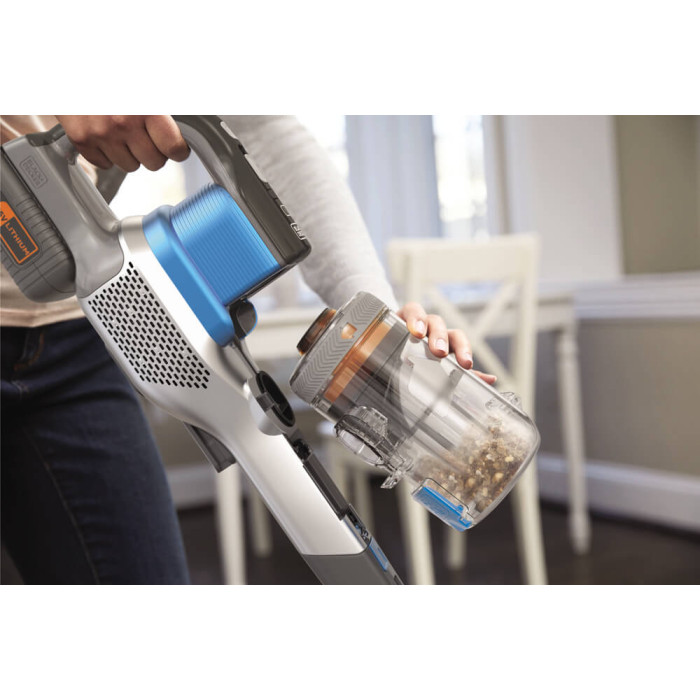Пилосос акумуляторний BLACK+DECKER BHFEV362D - зображення 3