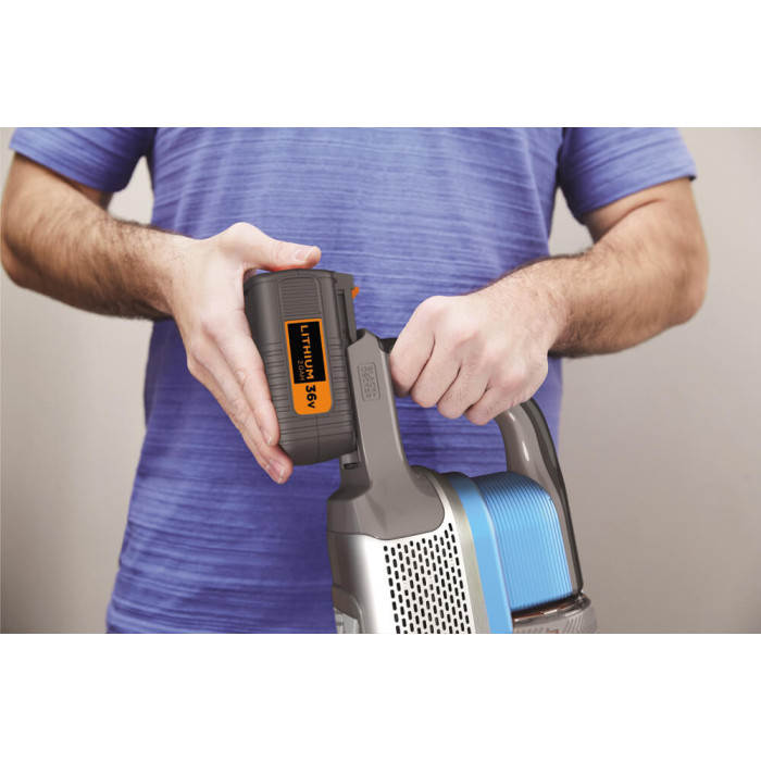 Пилосос акумуляторний BLACK+DECKER BHFEV362D - зображення 4