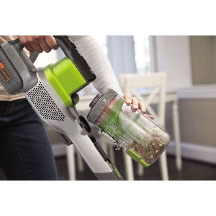 Пилосос акумуляторний BLACK+DECKER BHFEV362DA - зображення 4