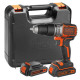 Дриль-шуруповерт ударний акумуляторний BLACK+DECKER BL188KB
