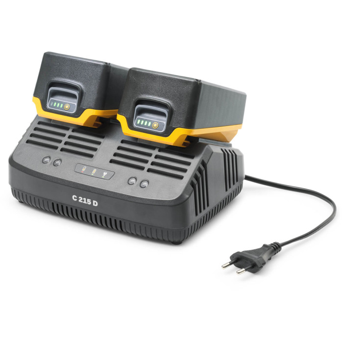 Зарядний пристрій STIGA ePower Li-Ion 20 В C215D - зображення 2