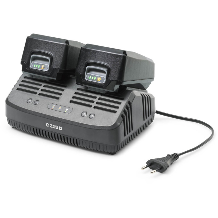 Зарядний пристрій STIGA ePower Li-Ion 20 В C215D - зображення 3
