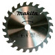Диск пильный по дереву Makita ТСТ 165х20х24 D-52560