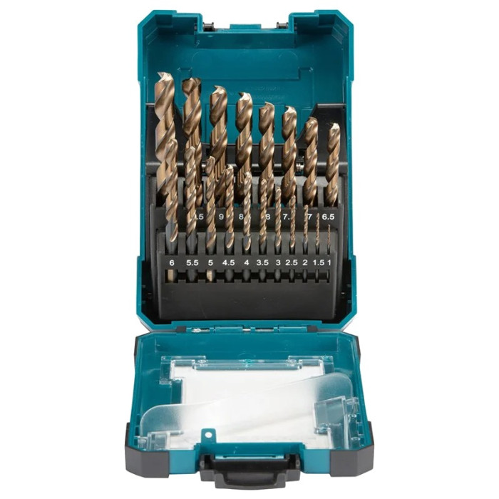 Набор сверл по металлу Makita HSS M-Force 19 шт D-67583