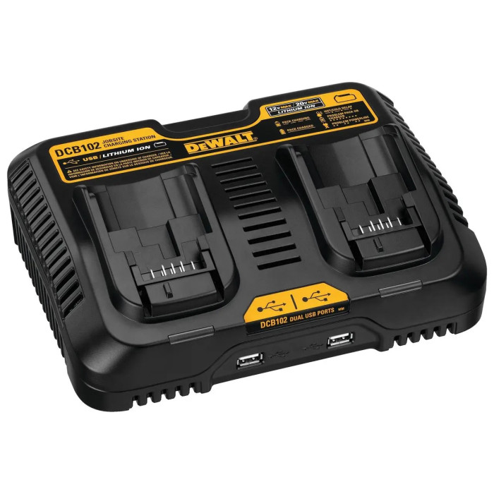 Зарядний пристрій DeWALT XR Li-Ion 10.8 В, 12 В, 14.4 В, 18 В, 54 В DCB102