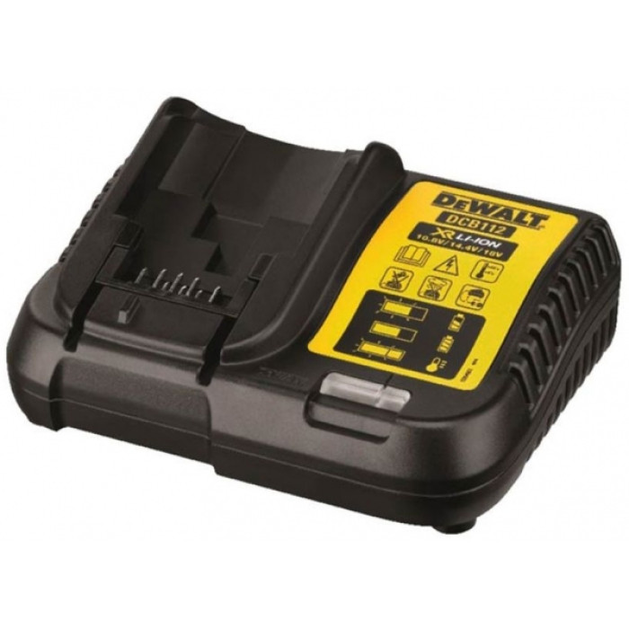 Зарядний пристрій DeWALT XR Li-Ion 10.8 В, 12 В, 14.4 В, 18 В, 54 В DCB112