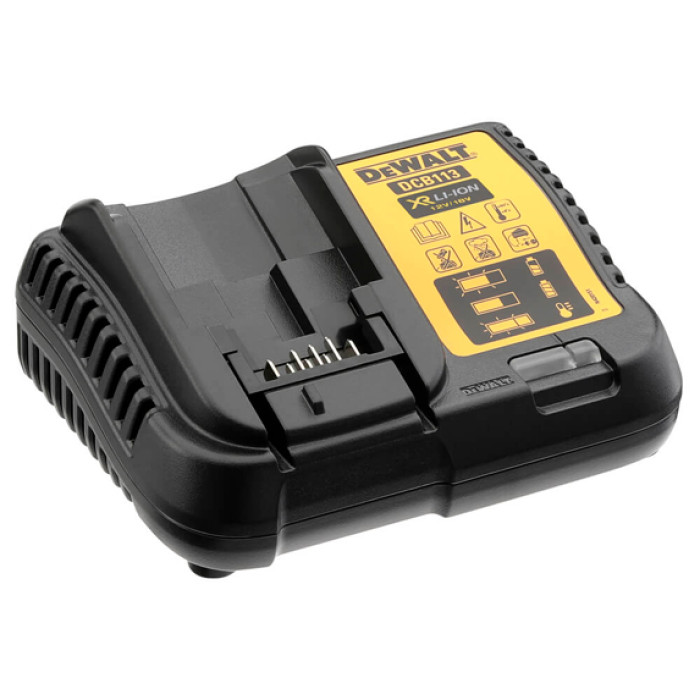 Зарядное устройство DeWALT XR Li-Ion 10.8 В, 12 В, 14.4 В, 18 В, 54 В DCB113 - изображение 2