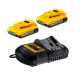Набір DeWALT XR зарядний пристрій 10.8-18 В, акумулятори 2 шт Li-Ion 2 Аг DCB115D2 - зображення 4