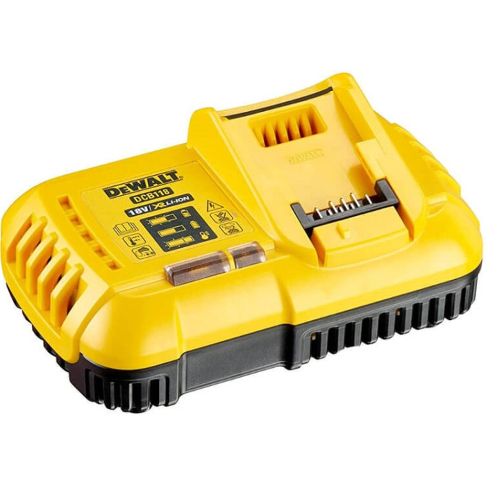 Набір DeWALT XR FlexVolt зарядний пристрій 18/54 В, акумулятори 3 шт Li-Ion 18 В/Li-Ion 54 В 9 Аг/3 Аг DCB118X3 - зображення 2