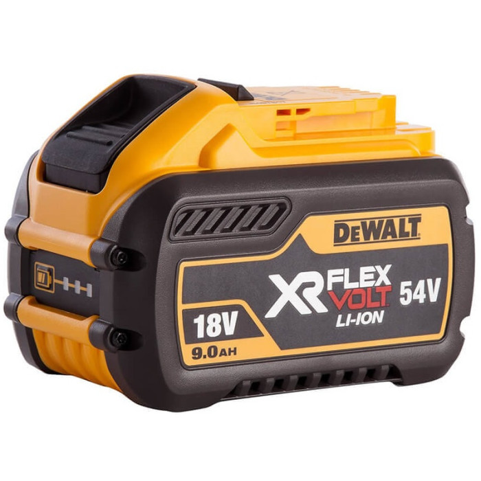 Набір DeWALT XR FlexVolt зарядний пристрій 18/54 В, акумулятори 3 шт Li-Ion 18 В/Li-Ion 54 В 9 Аг/3 Аг DCB118X3 - зображення 3