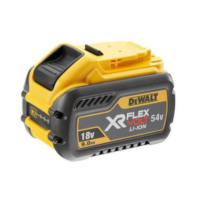 Набор DeWALT XR FlexVolt зарядное устройство 10.8-54 В, аккумуляторы 2 шт Li-Ion 18 В/Li-Ion 54 В 9 Ач/3 Ач DCB132X2 - изображение 2
