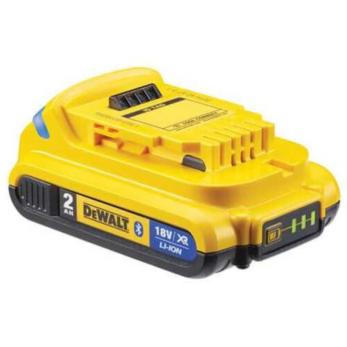 Набор DeWALT XR аккумуляторы 2 шт Bluetooth Li-Ion 18 В 2 Ач DCB283B - изображение 2