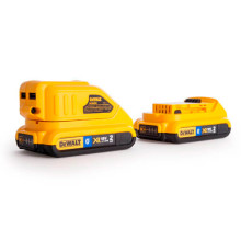 Набір DeWALT XR адаптер USB, акумулятори 2 шт Bluetooth Li-Ion 18 В 2 Аг DCB283BC