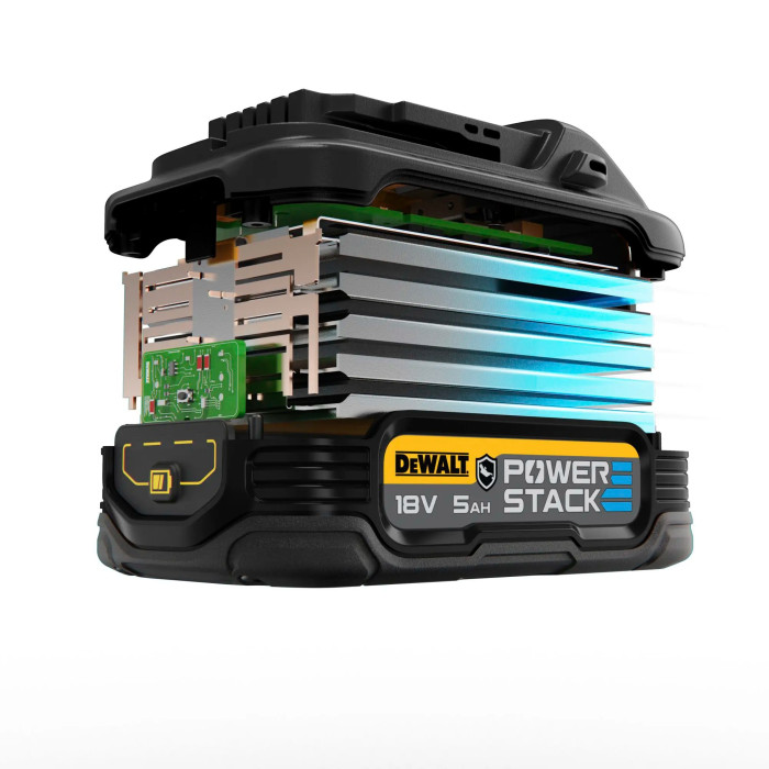 Акумулятор DeWALT PowerStack GFN Li-Ion 18 В 5 Аг DCBP518G - зображення 2