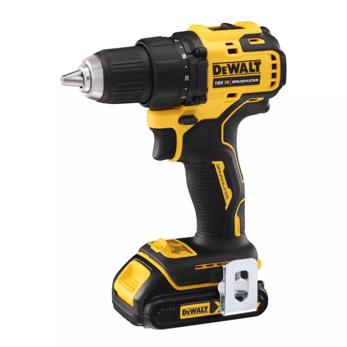 Дриль-шуруповерт акумуляторний DeWALT DCD708S2T - зображення 2