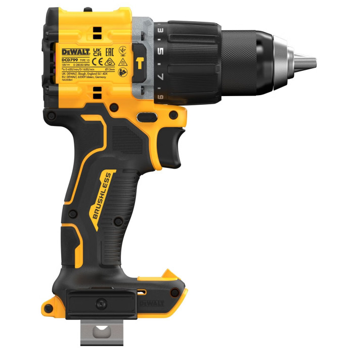 Дриль-шуруповерт ударний акумуляторний DeWALT DCD799NT без АКБ - зображення 6