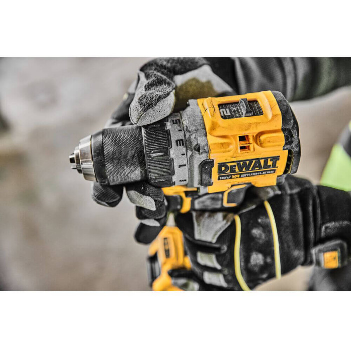 Дриль-шуруповерт акумуляторний DeWALT DCD800P2T - зображення 6