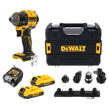 Дрель-шуруповёрт аккумуляторная со сменными насадками DeWALT DCD803D2T