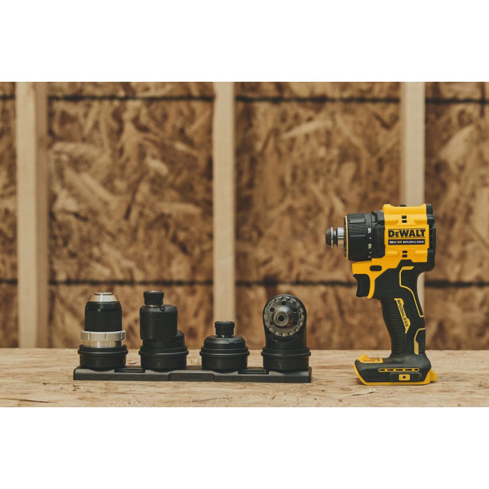 Дрель-шуруповёрт аккумуляторная со сменными насадками DeWALT DCD803NT без АКБ - изображение 9