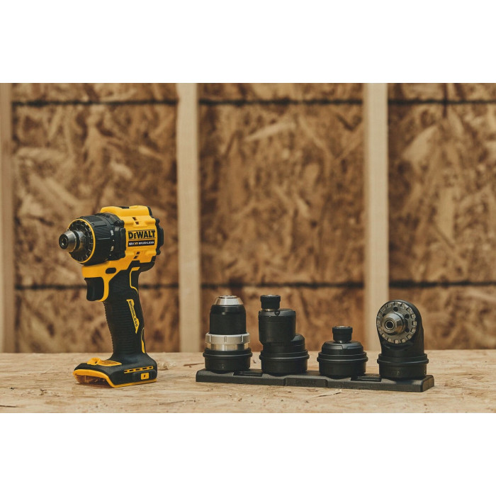 Дрель-шуруповёрт аккумуляторная со сменными насадками DeWALT DCD803NT без АКБ - изображение 10