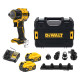 Дрель-шуруповёрт аккумуляторная со сменными насадками DeWALT DCD803P2T