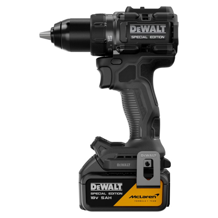 Дрель-шуруповёрт аккумуляторная DeWALT McLaren F1 TEAM SPECIAL EDITION DCD81MP2T - изображение 3