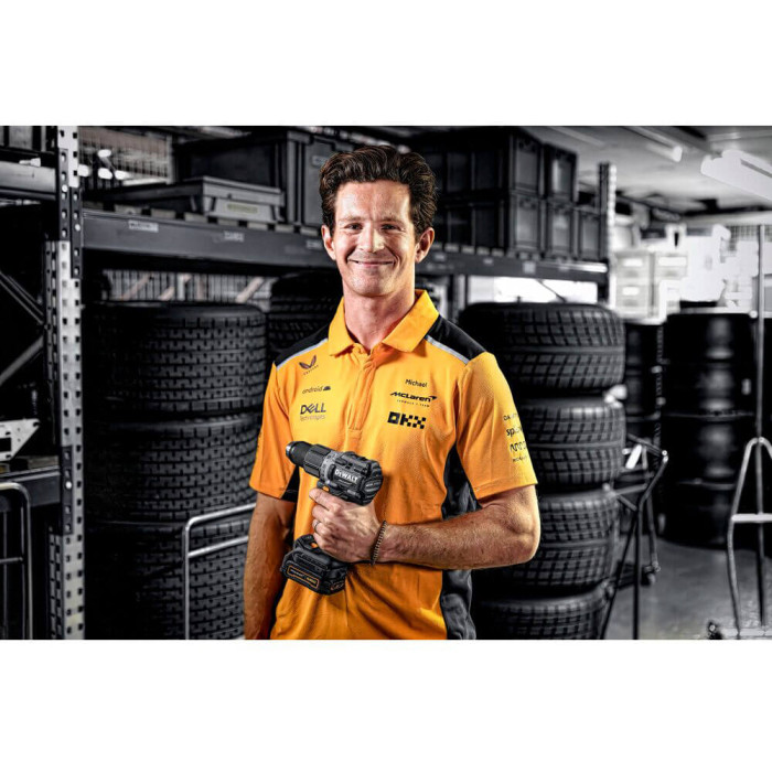 Дрель-шуруповёрт ударная аккумуляторная DeWALT McLaren F1 TEAM LIMITED EDITION DCD85ME2GT - изображение 7