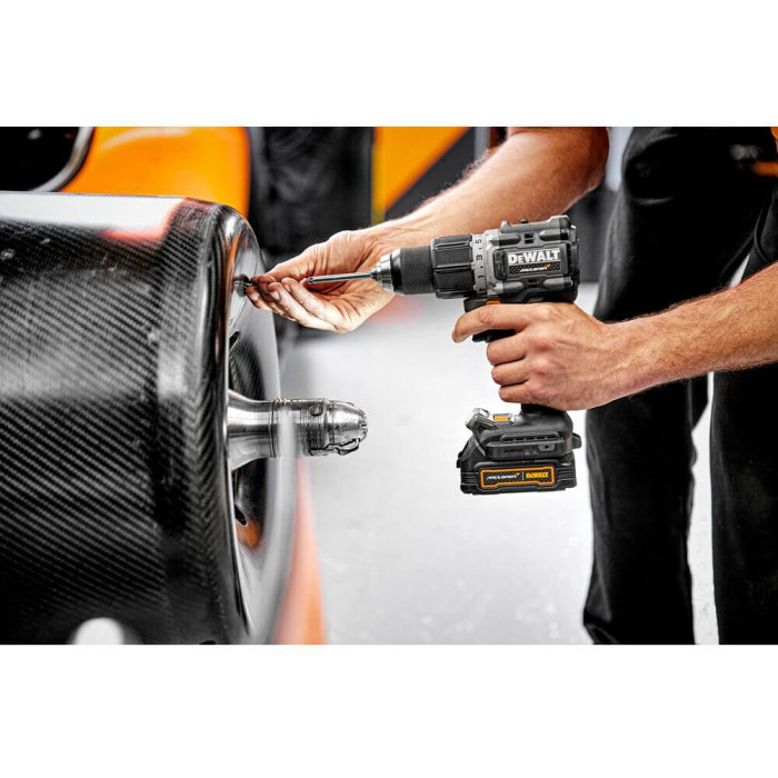 Дрель-шуруповёрт ударная аккумуляторная DeWALT McLaren F1 TEAM LIMITED EDITION DCD85ME2GT - изображение 12
