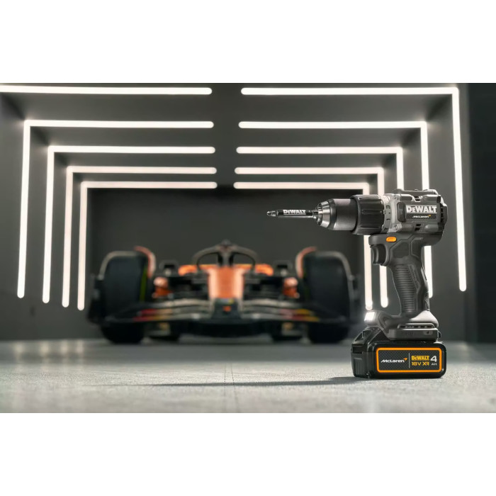 Дрель-шуруповерт ударная аккумуляторная DeWALT McLaren F1 TEAM LIMITED EDITION DCD85MM1T - изображение 15