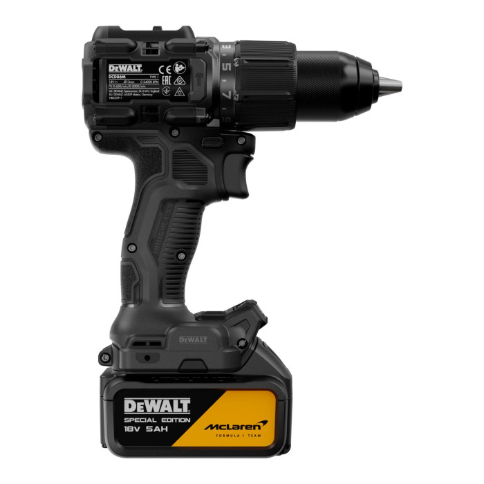 Дрель-шуруповёрт ударная аккумуляторная DeWALT McLaren F1 TEAM SPECIAL EDITION DCD86MP2T - изображение 5