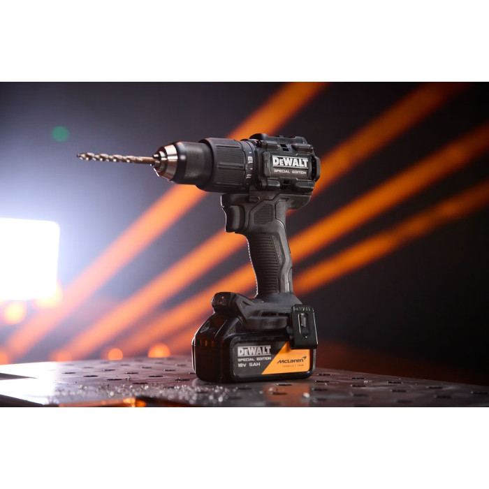 Дрель-шуруповёрт ударная аккумуляторная DeWALT McLaren F1 TEAM SPECIAL EDITION DCD86MP2T - изображение 10