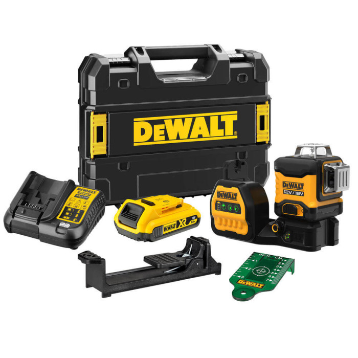 Уровень лазерный линейный DeWALT DCE089D1G18 - изображение 17