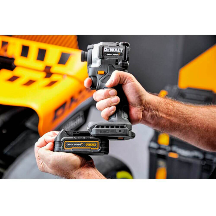 Винтовёрт аккумуляторный DeWALT McLaren F1 TEAM LIMITED EDITION DCF85ME2GT - изображение 19