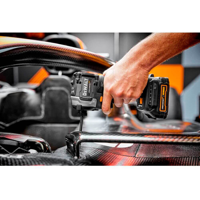 Винтовёрт аккумуляторный DeWALT McLaren F1 TEAM LIMITED EDITION DCF85ME2GT - изображение 21