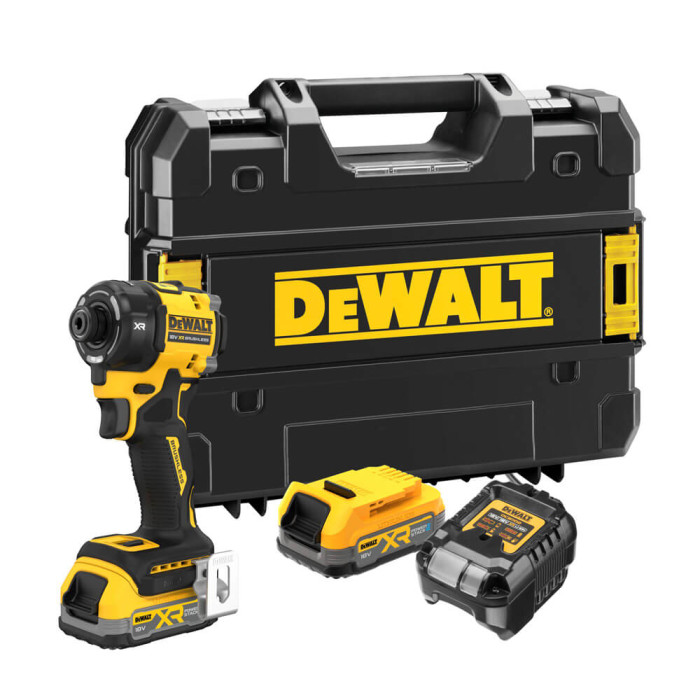 Гвинтоверт гідравлічний ударний акумуляторний DeWALT DCF870E2T
