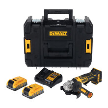 Угловая шлифмашина аккумуляторная DeWALT DCG404S2T