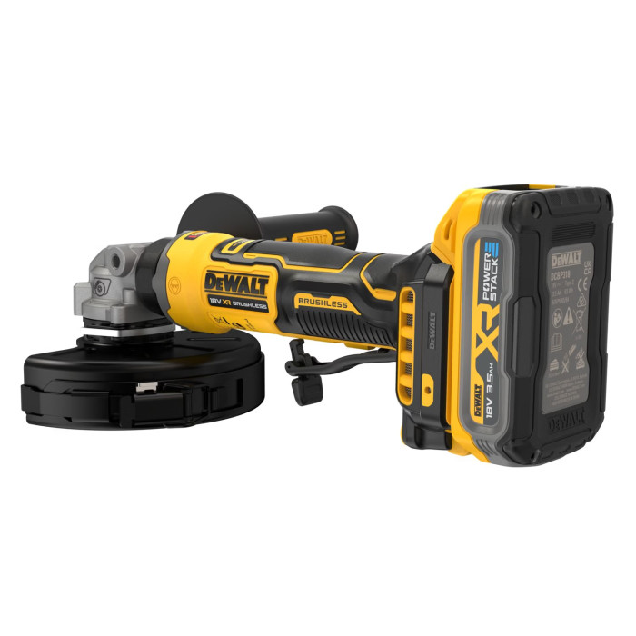 Угловая шлифмашина аккумуляторная DeWALT DCG404S2T - изображение 5