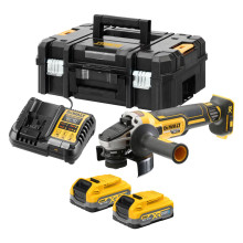Угловая шлифмашина аккумуляторная DeWALT DCG405S2T