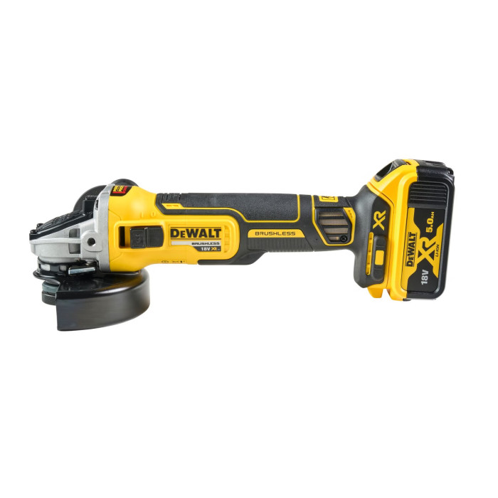 Угловая шлифмашина аккумуляторная DeWALT DCG405S2T - изображение 3