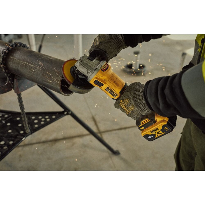 Кутова шліфмашина акумуляторна DeWALT DCG407M2T - зображення 7