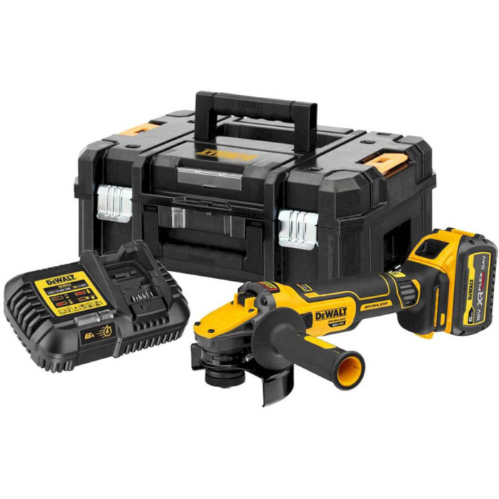 Угловая шлифмашина аккумуляторная DeWALT DCG409VST1