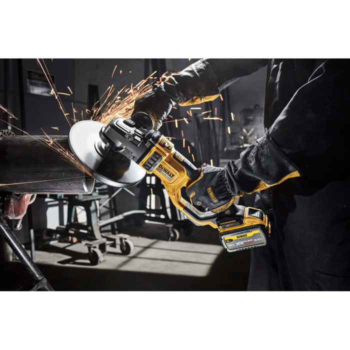 Угловая шлифмашина аккумуляторная DeWALT DCG460NK без АКБ - изображение 8