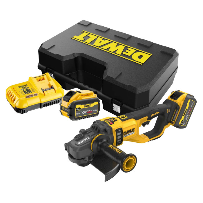 Угловая шлифмашина аккумуляторная DeWALT DCG460X2