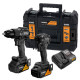 Набір акумуляторних інструментів DeWALT McLaren F1 TEAM SPECIAL EDITION DCK2222MP2T