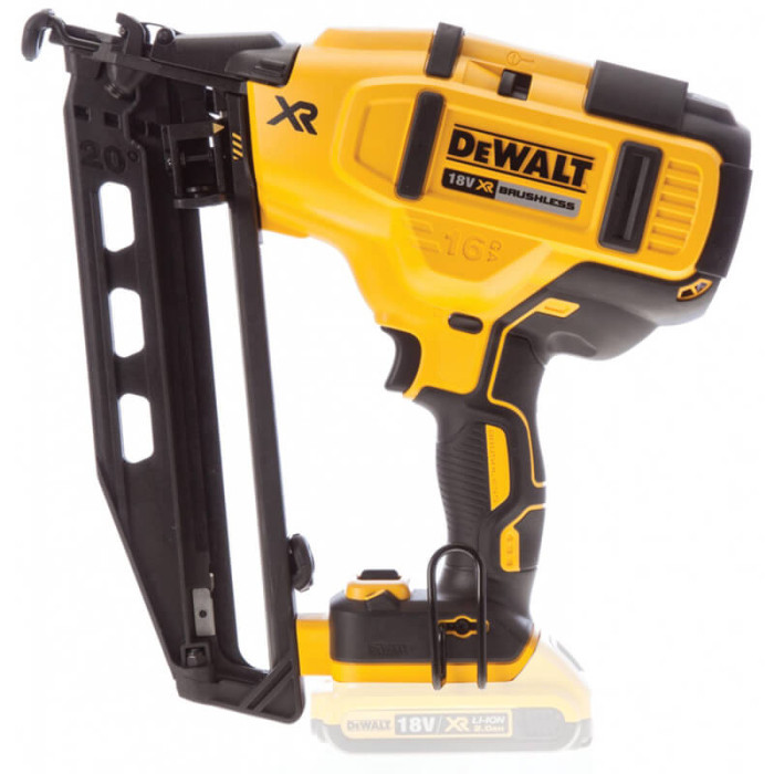Пистолет гвоздезабивной аккумуляторный бесщёточный DeWALT DCN660N без АКБ - изображение 3