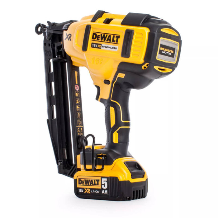 Пистолет гвоздезабивной аккумуляторный бесщёточный DeWALT DCN660P2 - изображение 4