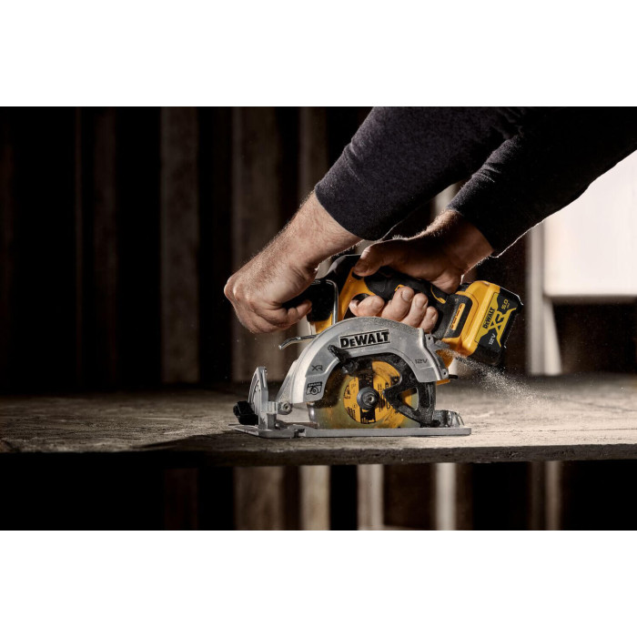 Дисковая пила аккумуляторная DeWALT DCS512P2 - изображение 4